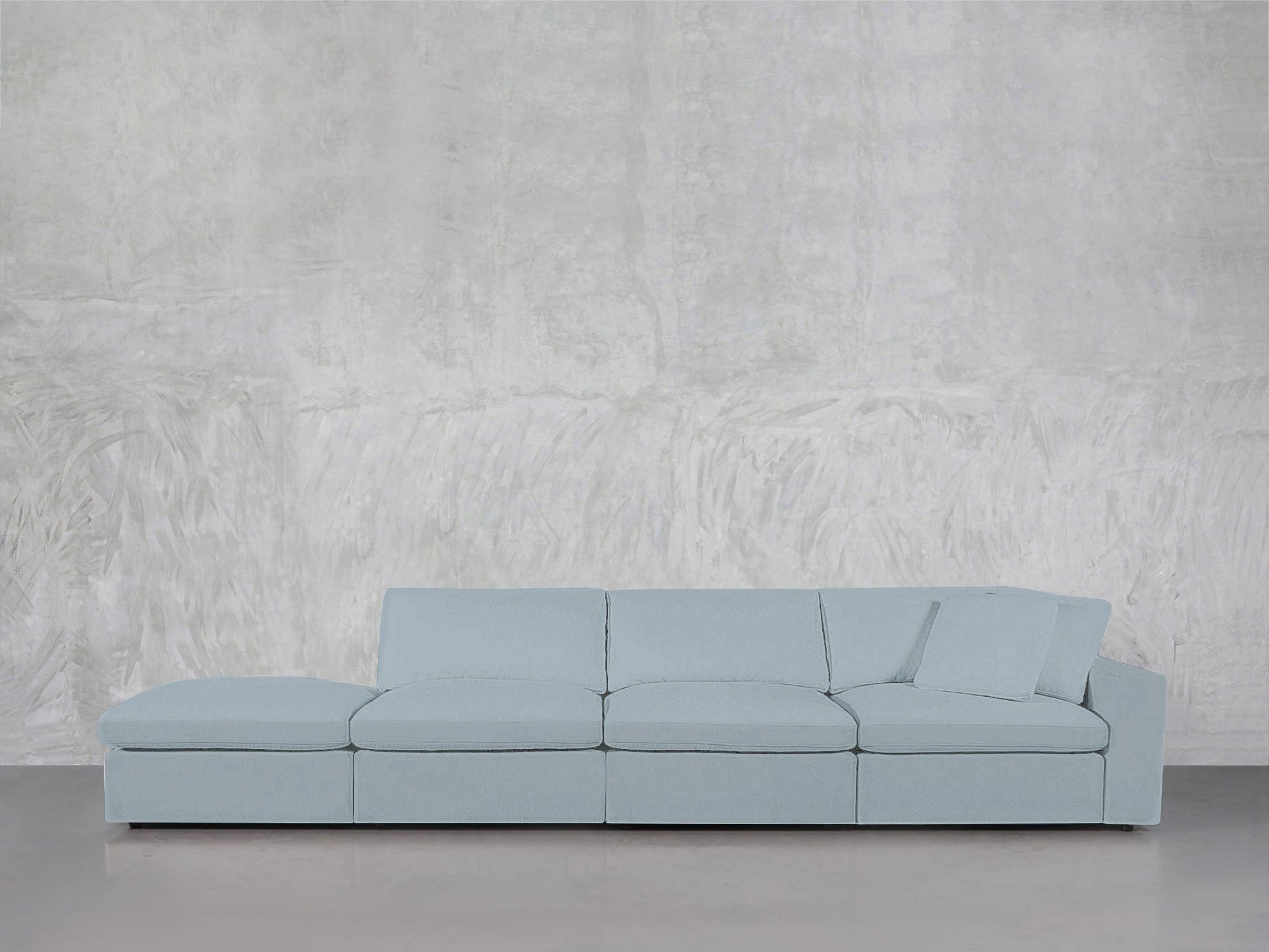 4 - Seat Modular Lounger Sofa - 7th Avenue