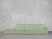 4-Seat Modular Lounger Sofa
