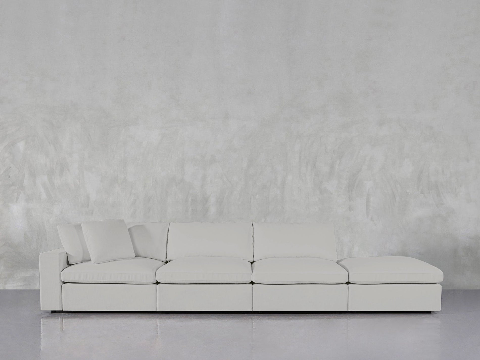 4 - Seat Modular Lounger Sofa - 7th Avenue