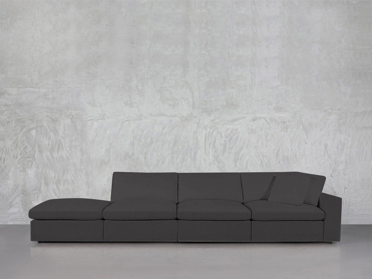 4 - Seat Modular Lounger Sofa - 7th Avenue