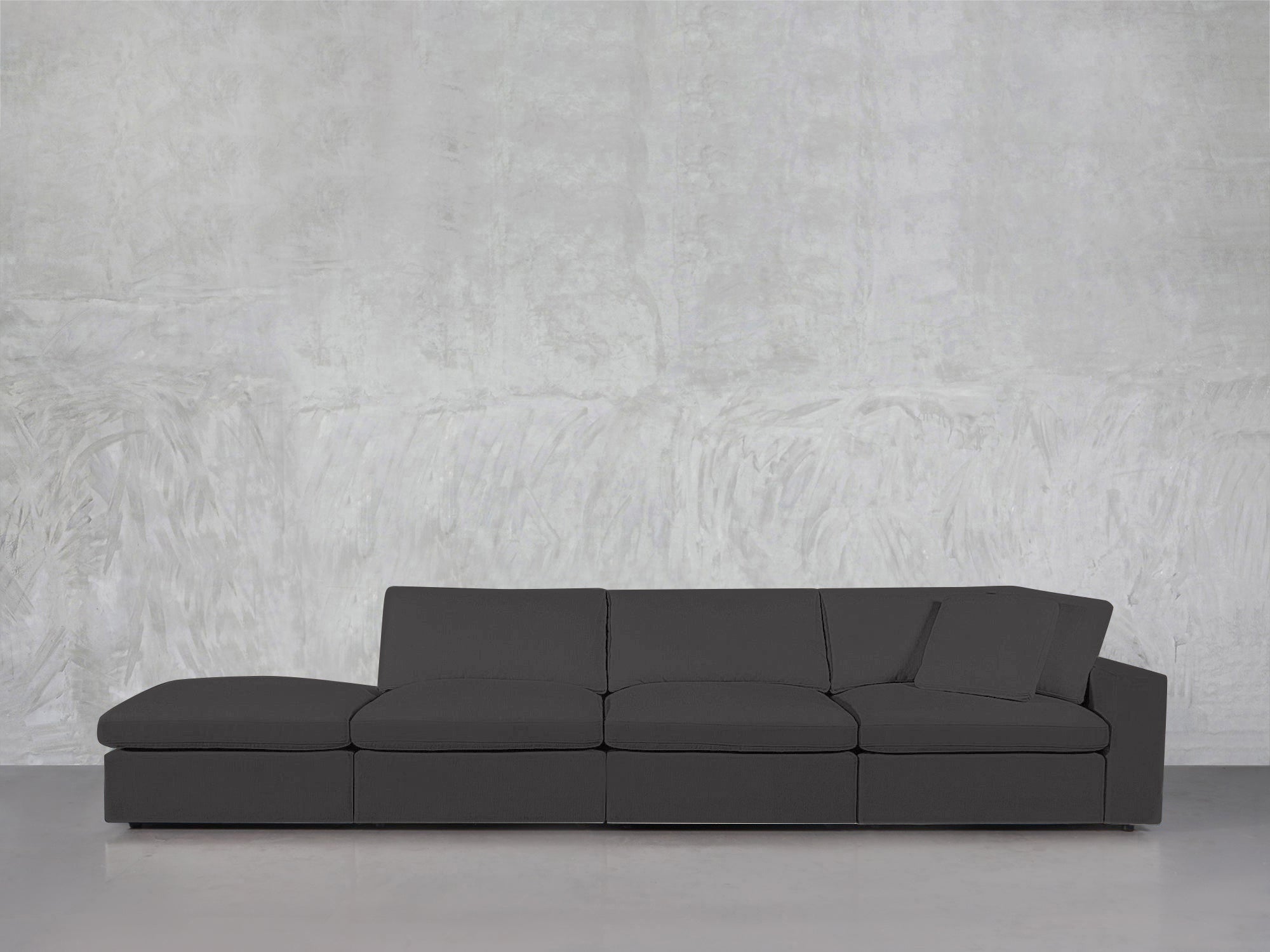 4 - Seat Modular Lounger Sofa - 7th Avenue