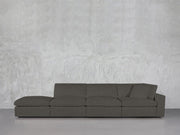 4 - Seat Modular Lounger Sofa - 7th Avenue