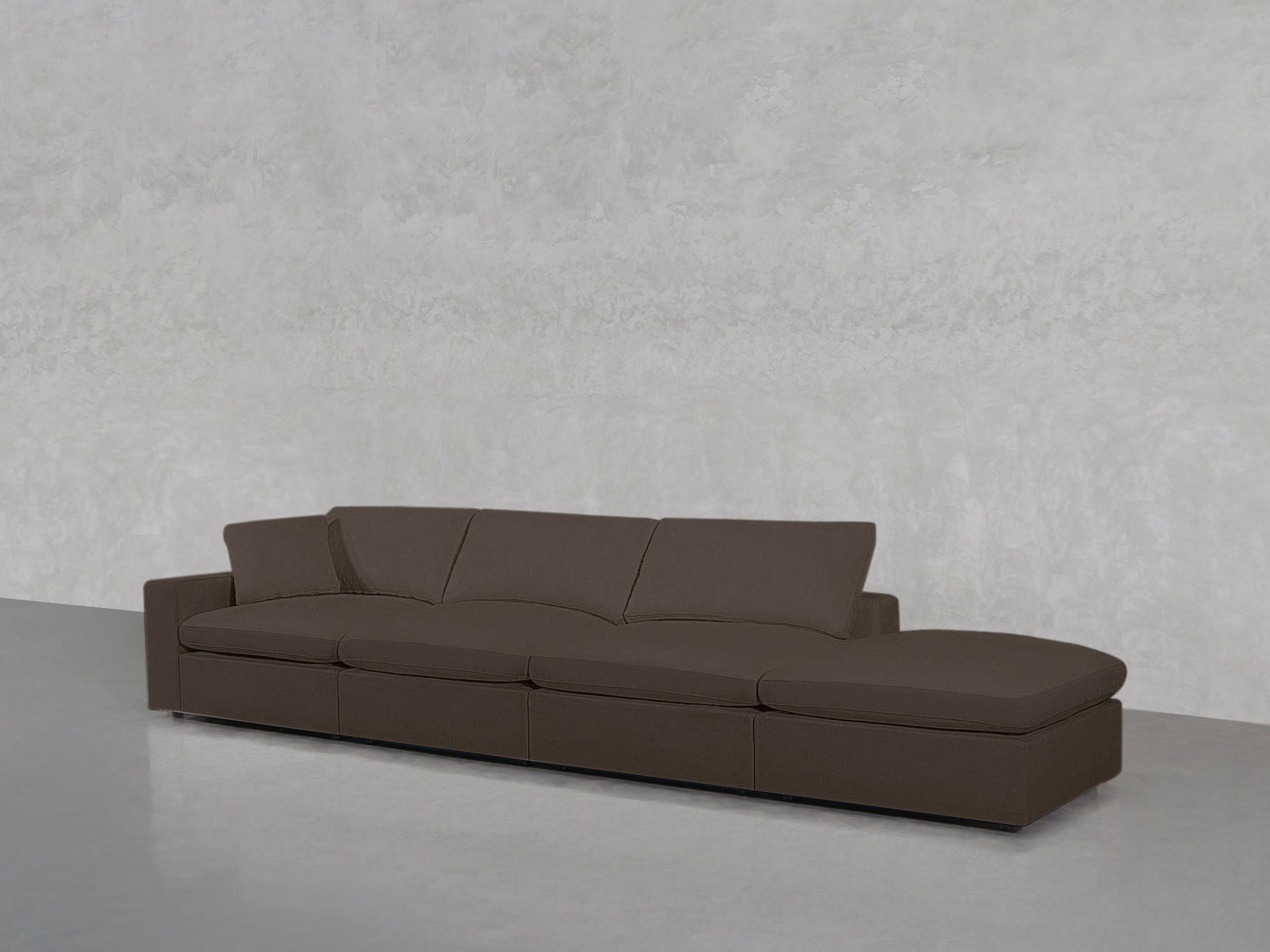 4 - Seat Modular Lounger Sofa - 7th Avenue