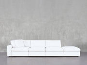 4 - Seat Modular Lounger Sofa - 7th Avenue
