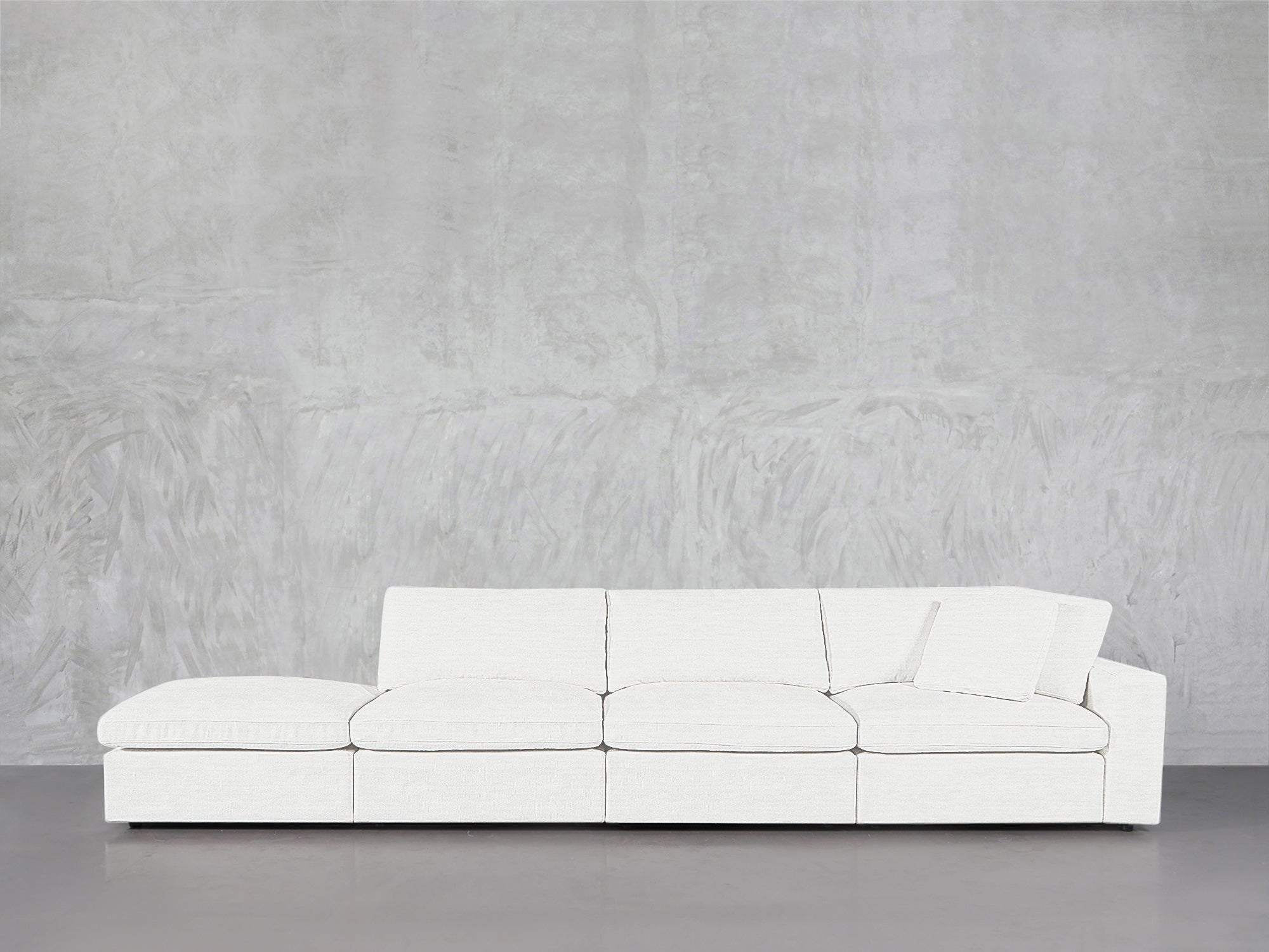 4 - Seat Modular Lounger Sofa - 7th Avenue