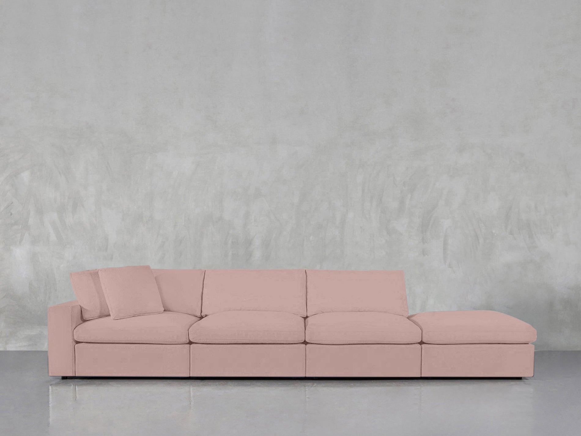 4 - Seat Modular Lounger Sofa - 7th Avenue