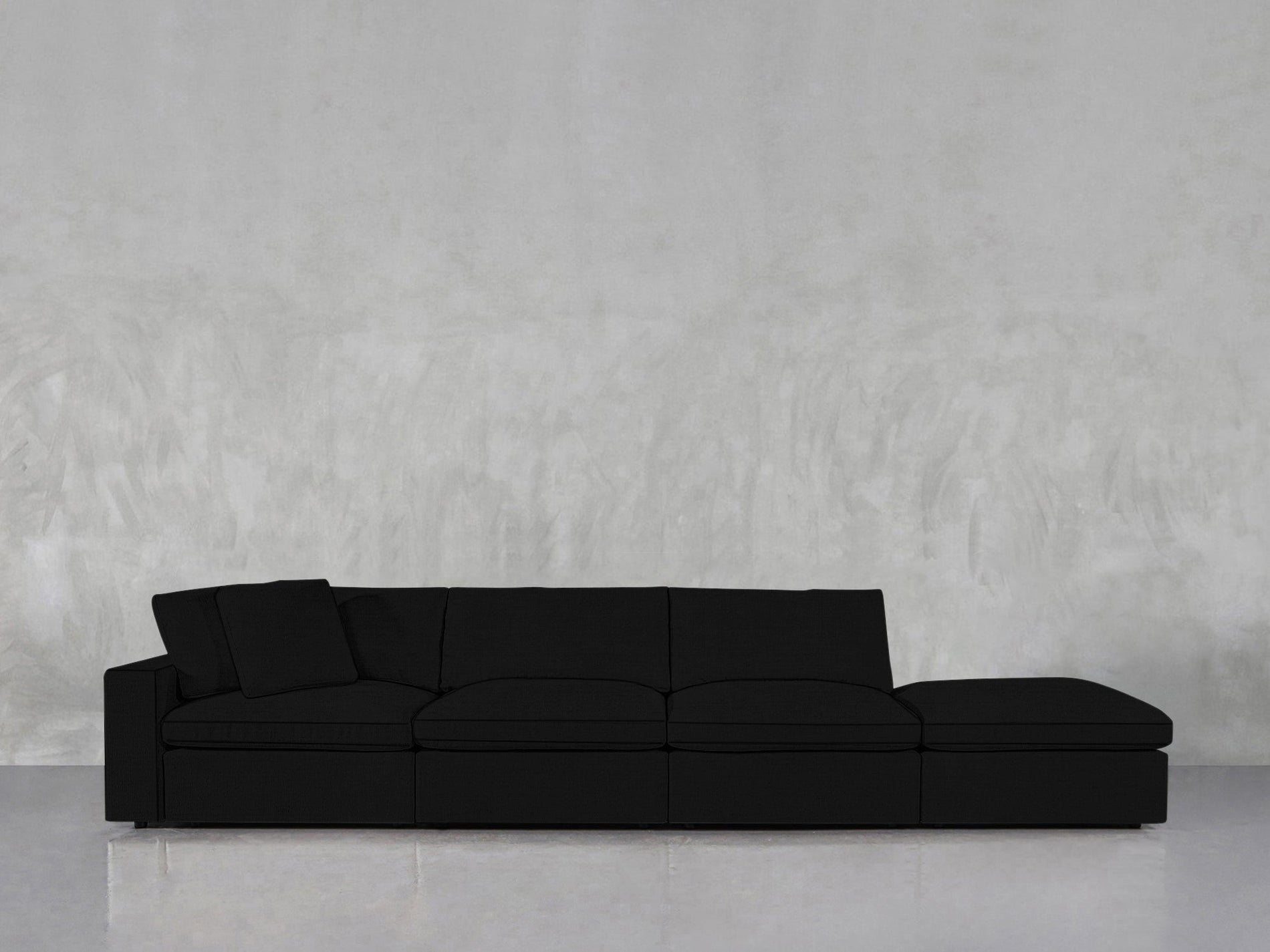 4 - Seat Modular Lounger Sofa - 7th Avenue