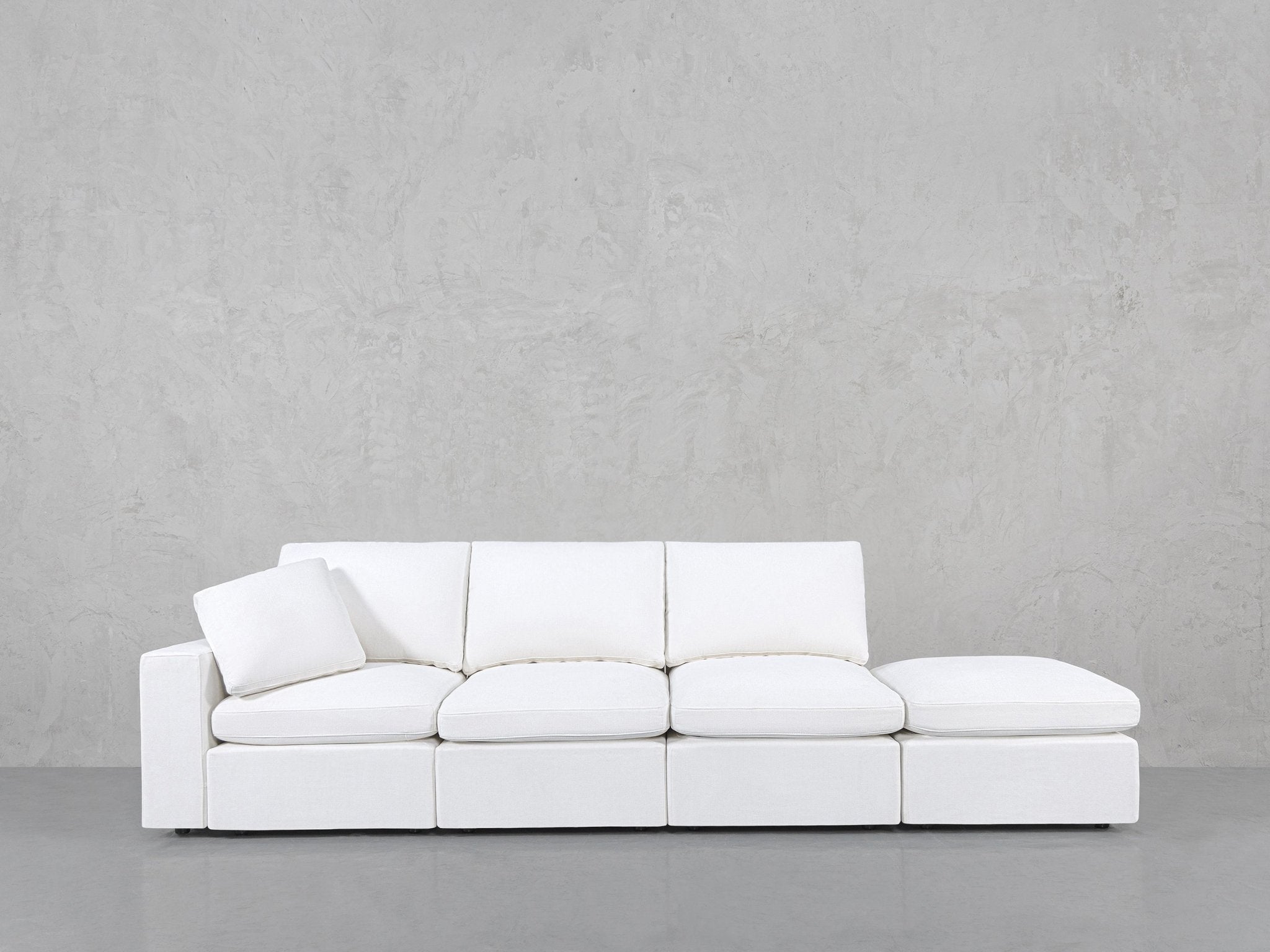 4 - Seat Modular Lounger Sofa - 7th Avenue