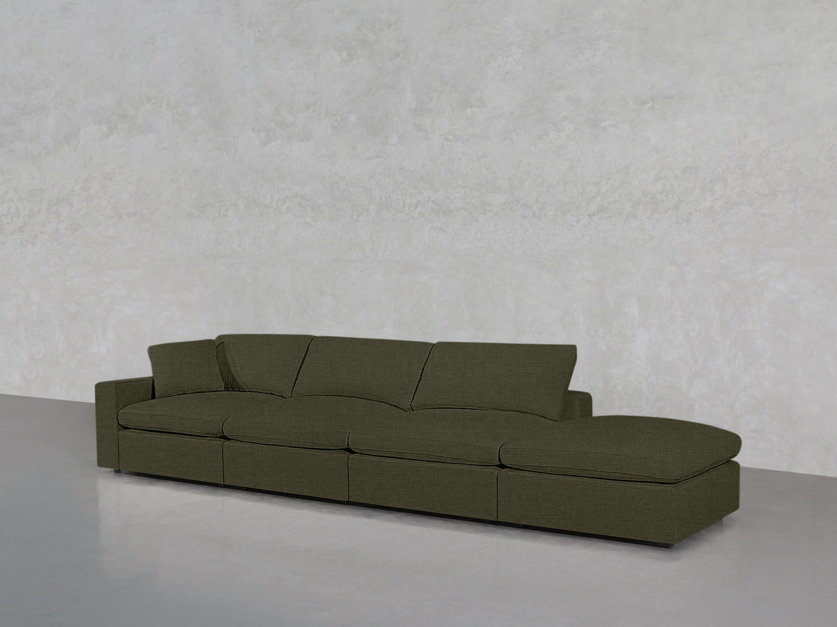 4-Seat Modular Lounger Sofa - 7th Avenue