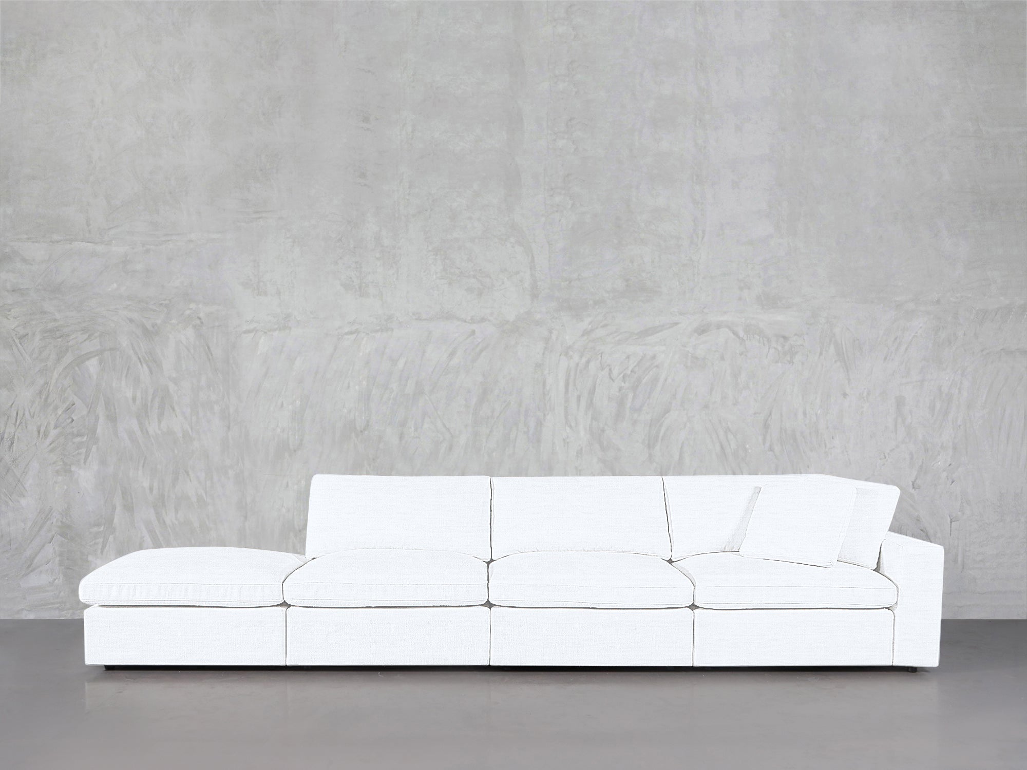 4 - Seat Modular Lounger Sofa - 7th Avenue