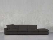 4 - Seat Modular Lounger Sofa - 7th Avenue