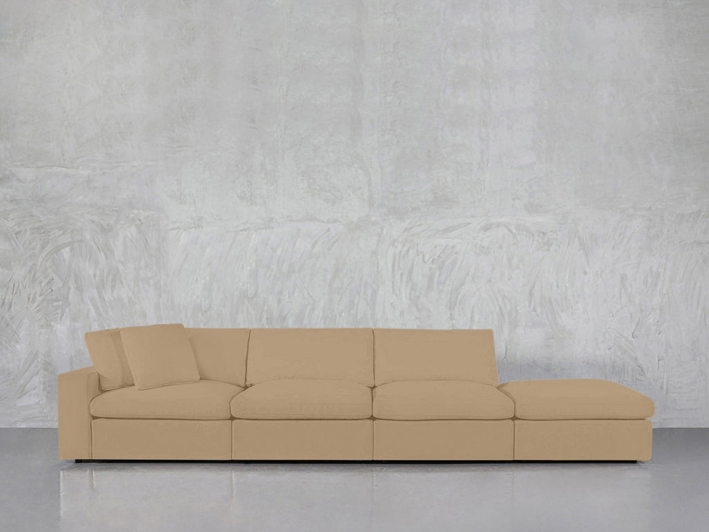 4 - Seat Modular Lounger Sofa - 7th Avenue