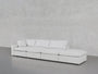 4-Seat Modular Lounger Sofa