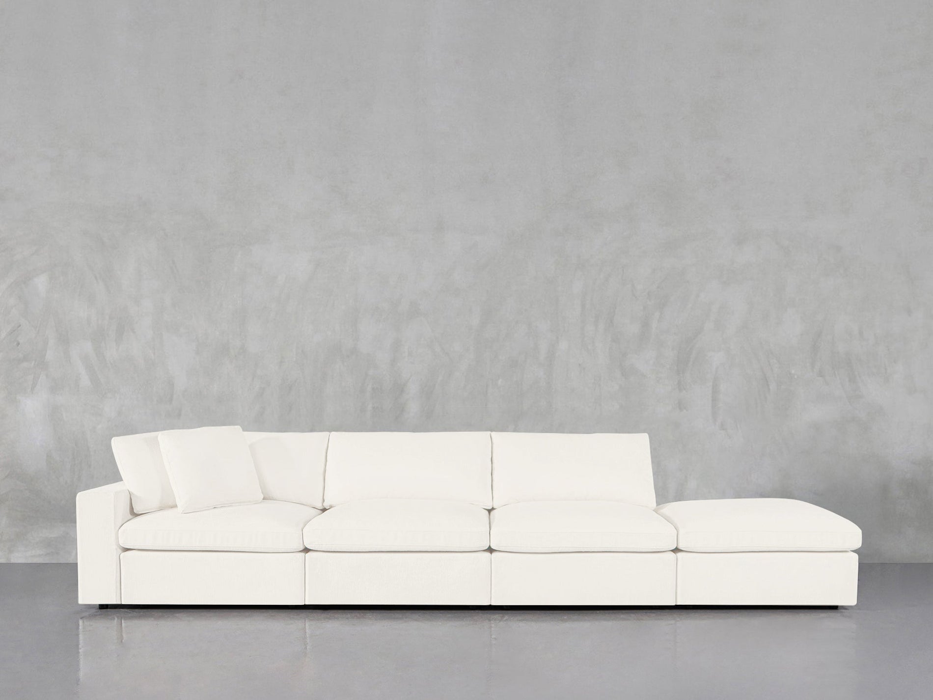 4 - Seat Modular Lounger Sofa - 7th Avenue