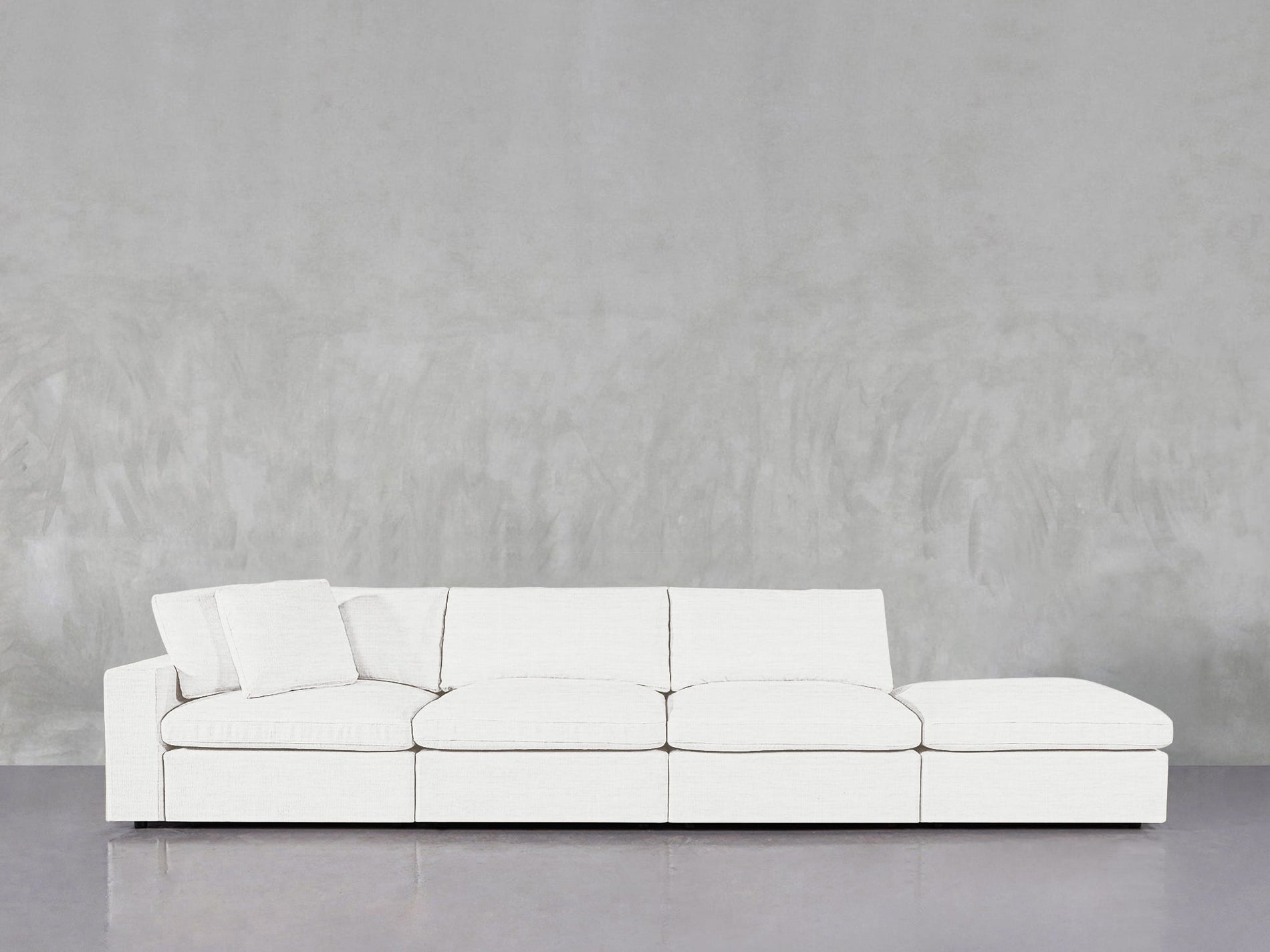 4 - Seat Modular Lounger Sofa - 7th Avenue