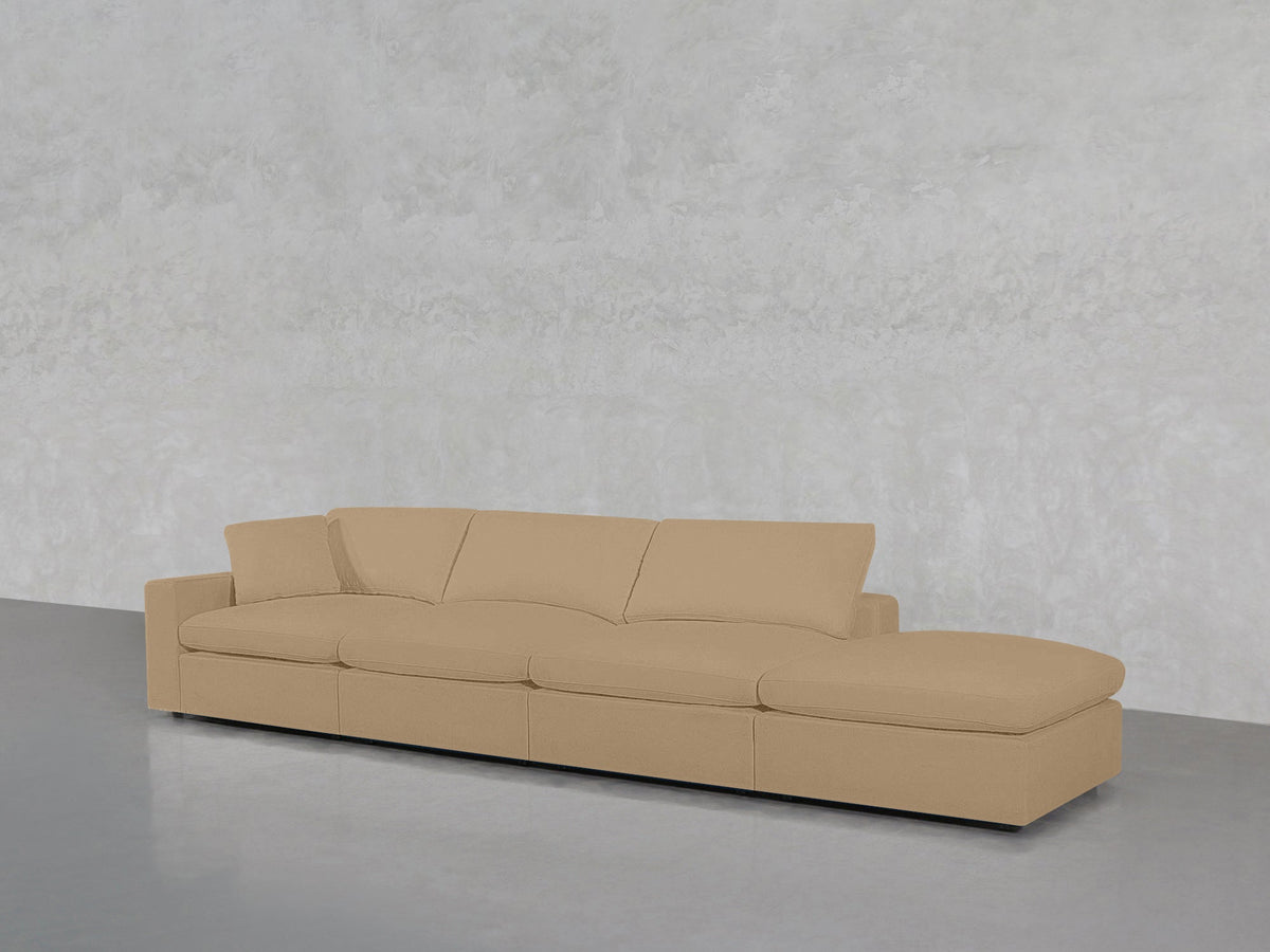 4 - Seat Modular Lounger Sofa - 7th Avenue