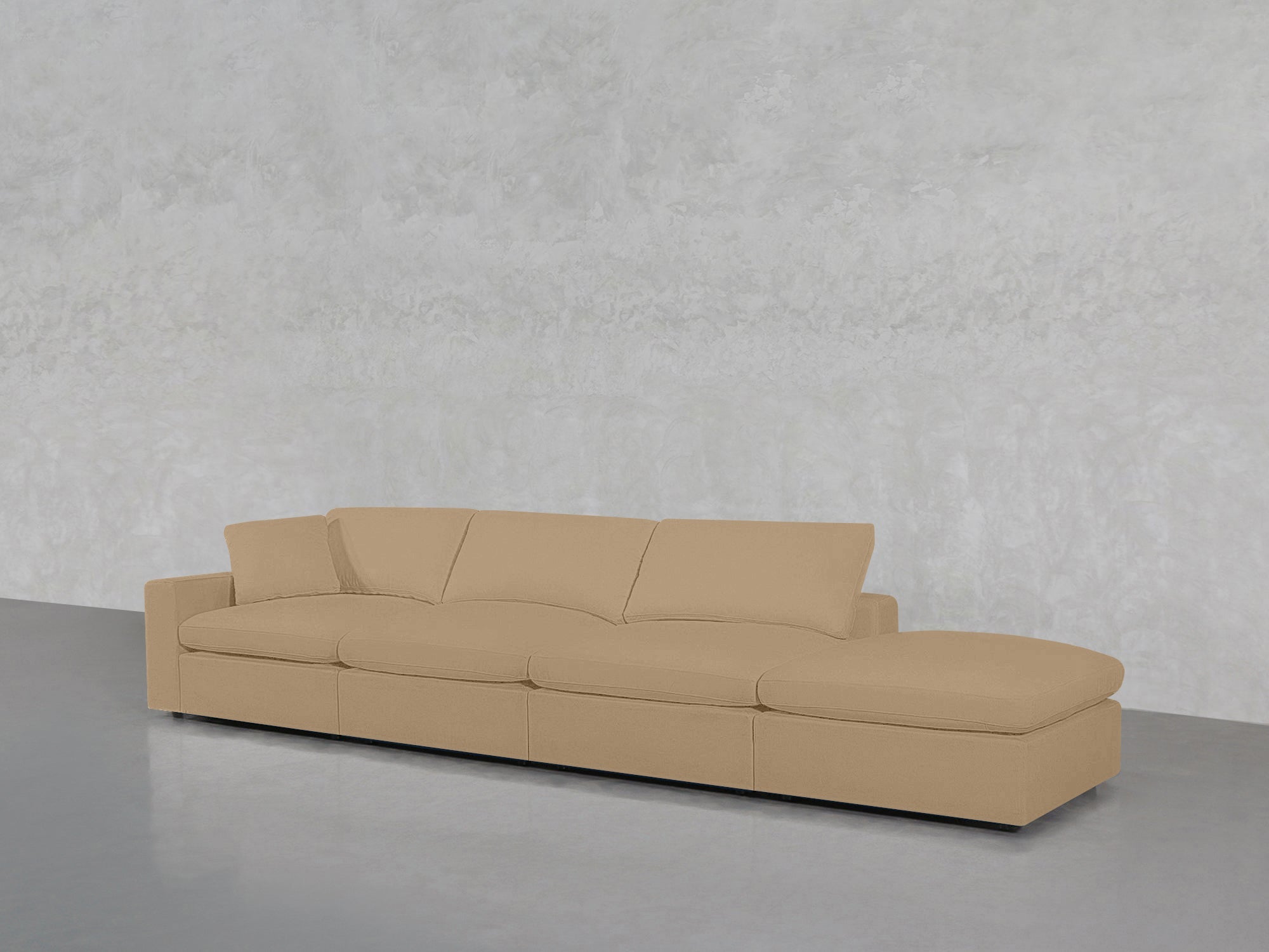 4 - Seat Modular Lounger Sofa - 7th Avenue