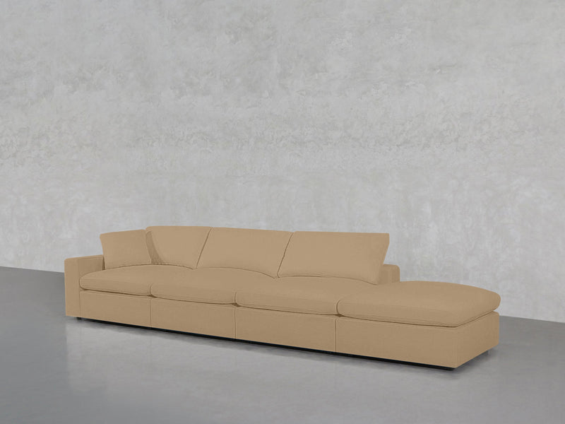 4 - Seat Modular Lounger Sofa - 7th Avenue