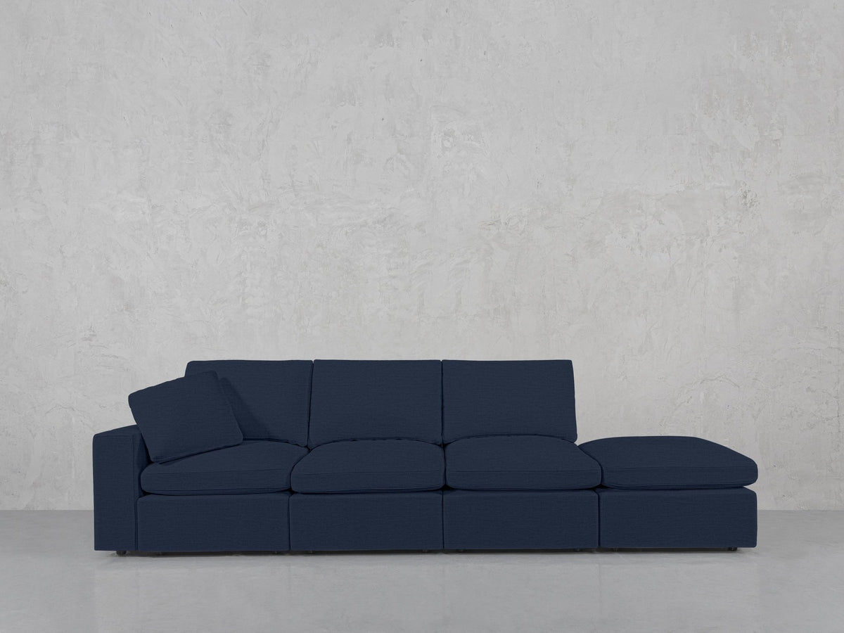 4-Seat Modular Lounger Sofa - 7th Avenue