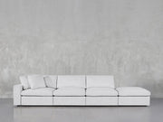 4 - Seat Modular Lounger Sofa - 7th Avenue