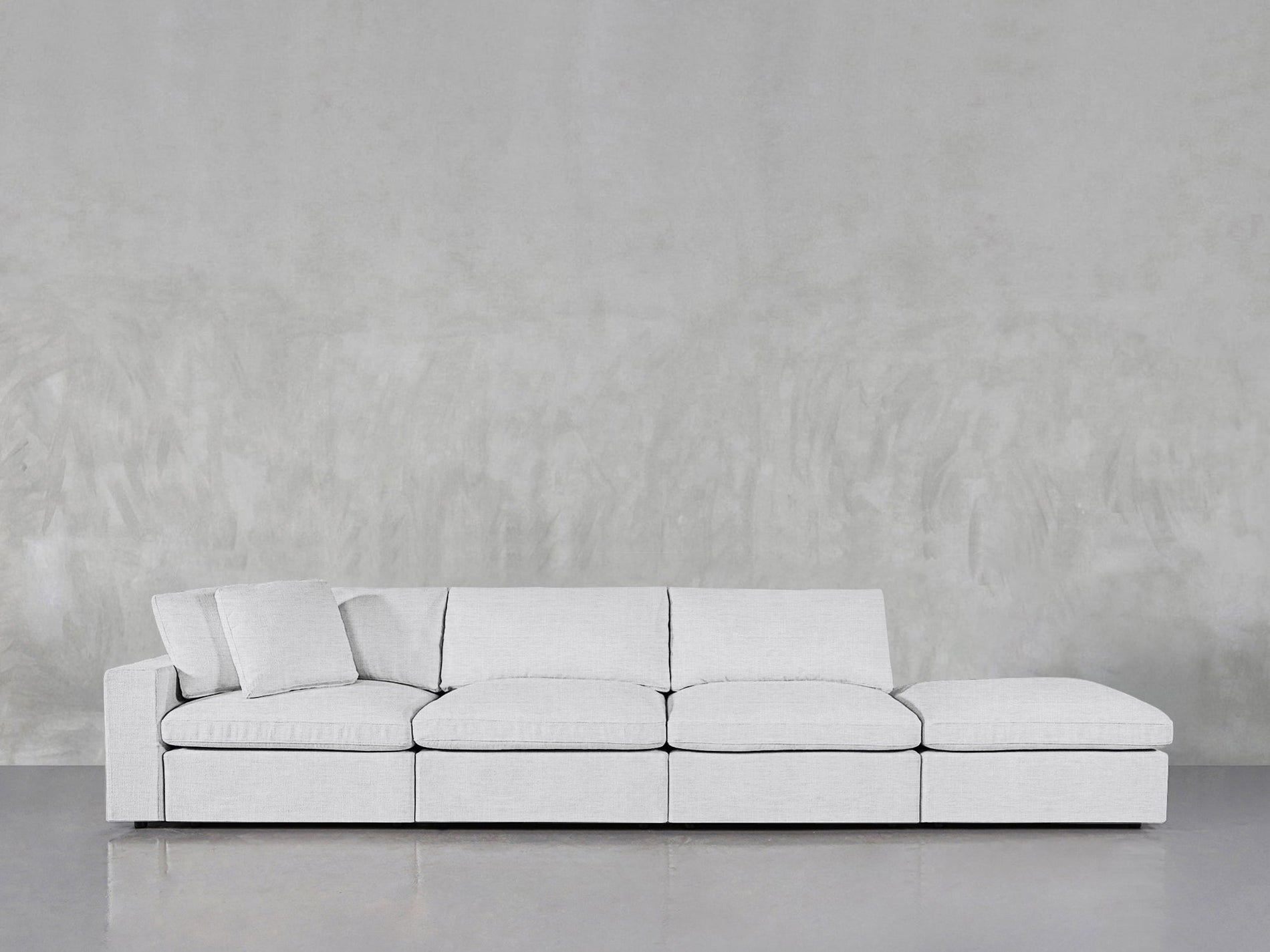 4 - Seat Modular Lounger Sofa - 7th Avenue