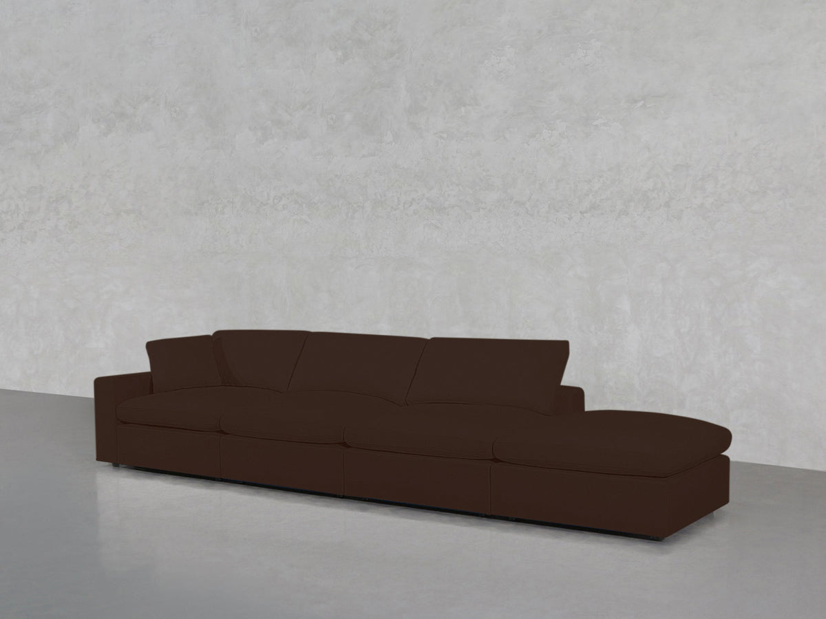 4 - Seat Modular Lounger Sofa - 7th Avenue
