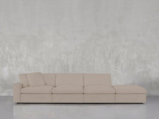 4 - Seat Modular Lounger Sofa - 7th Avenue