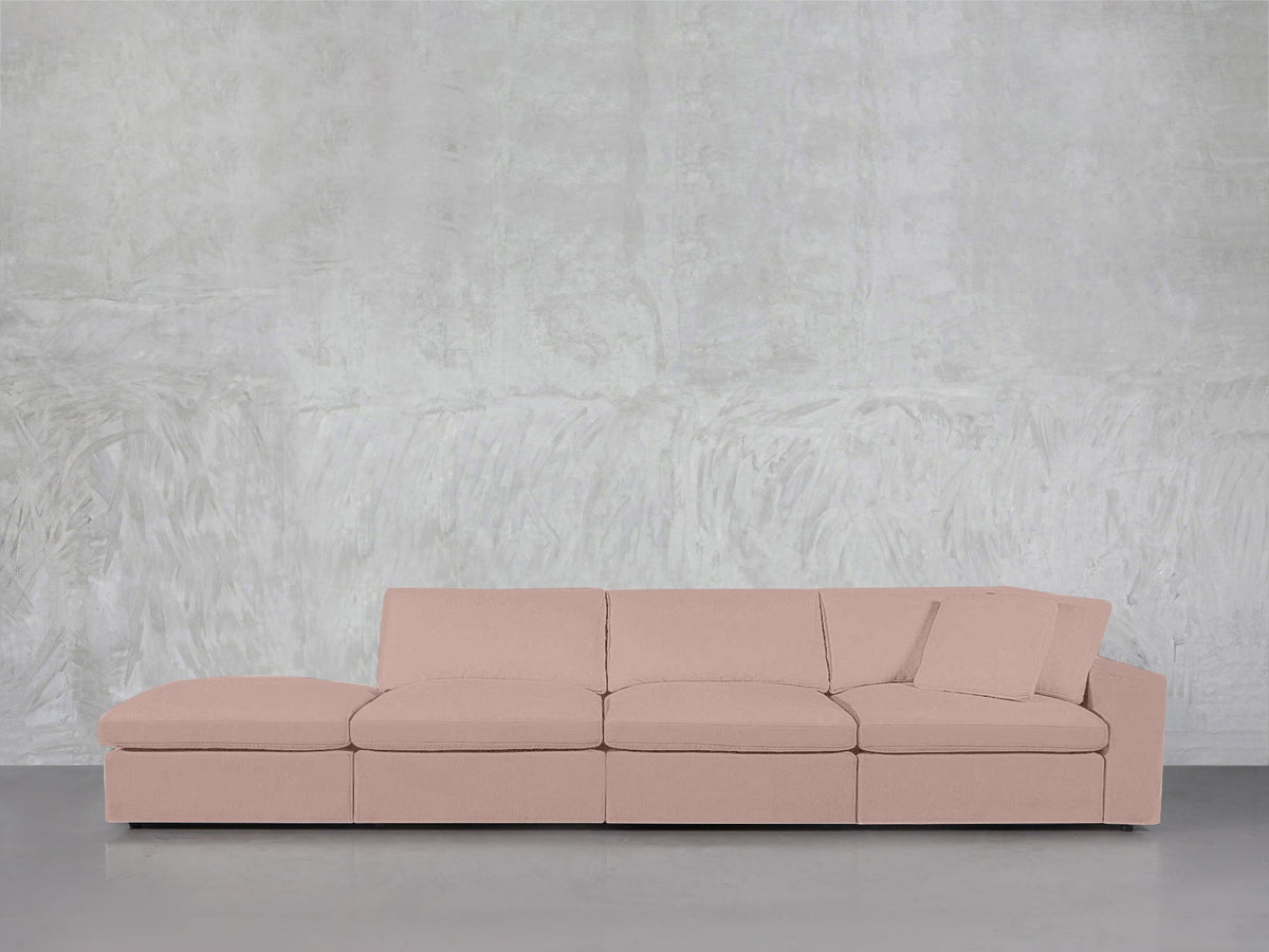 4 - Seat Modular Lounger Sofa - 7th Avenue