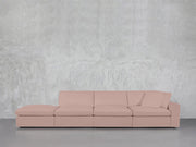 4 - Seat Modular Lounger Sofa - 7th Avenue