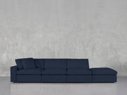 4-Seat Modular Lounger Sofa - 7th Avenue