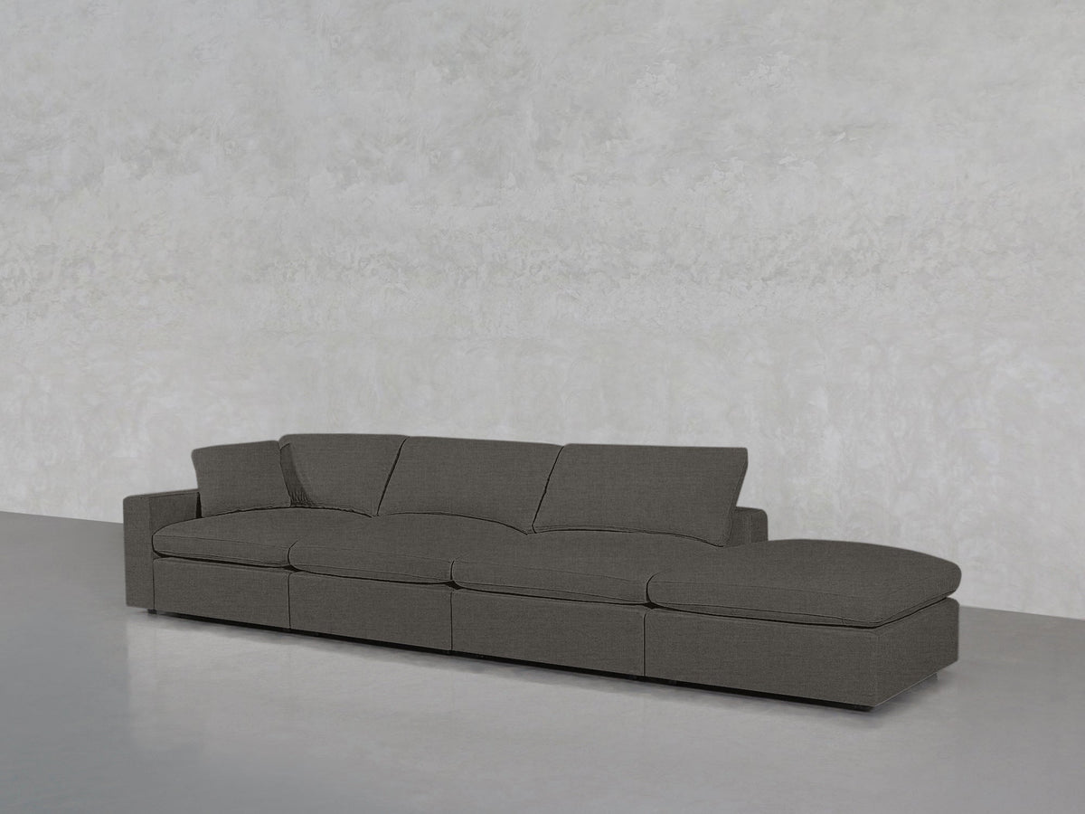4 - Seat Modular Lounger Sofa - 7th Avenue