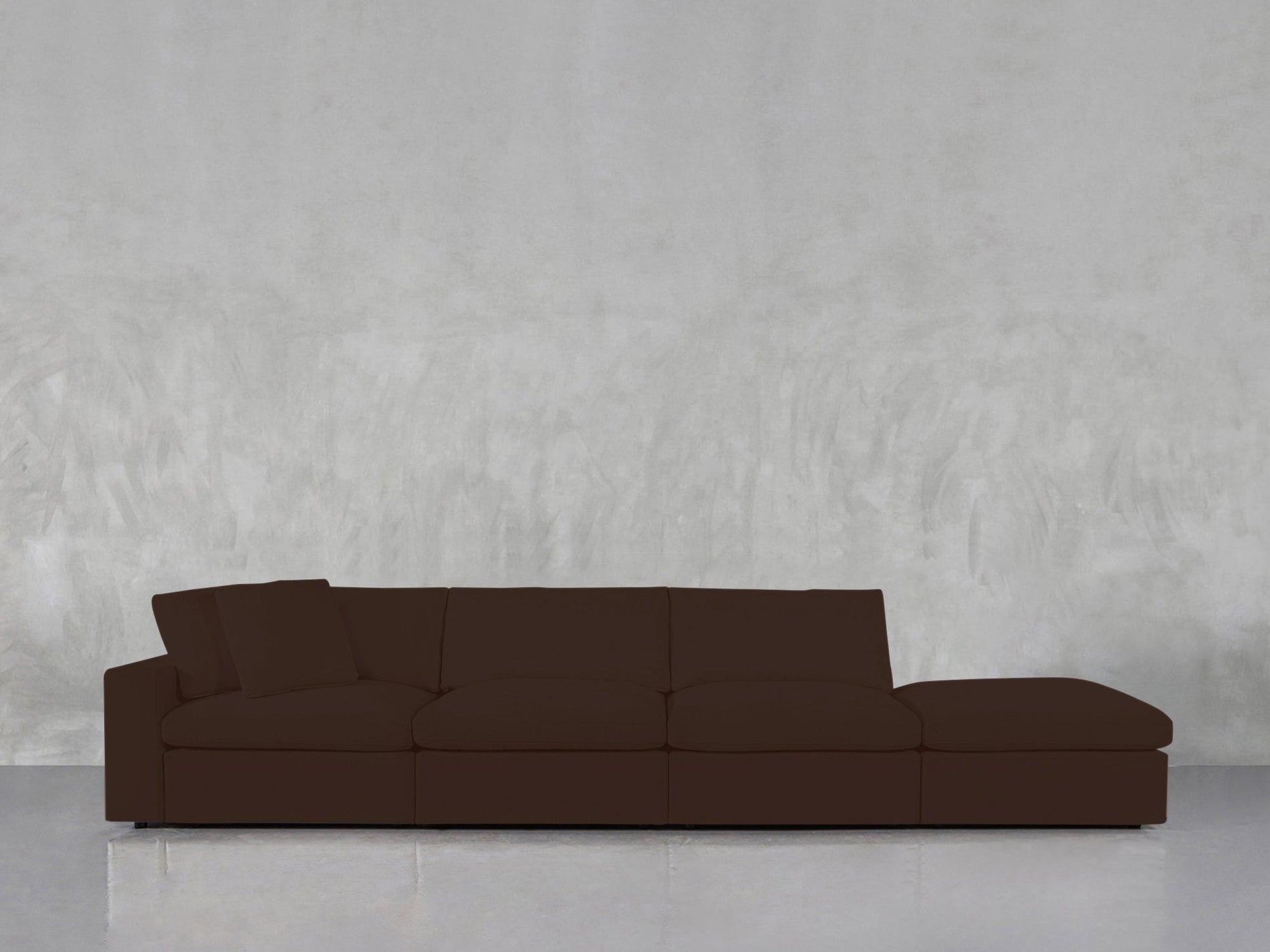 4 - Seat Modular Lounger Sofa - 7th Avenue
