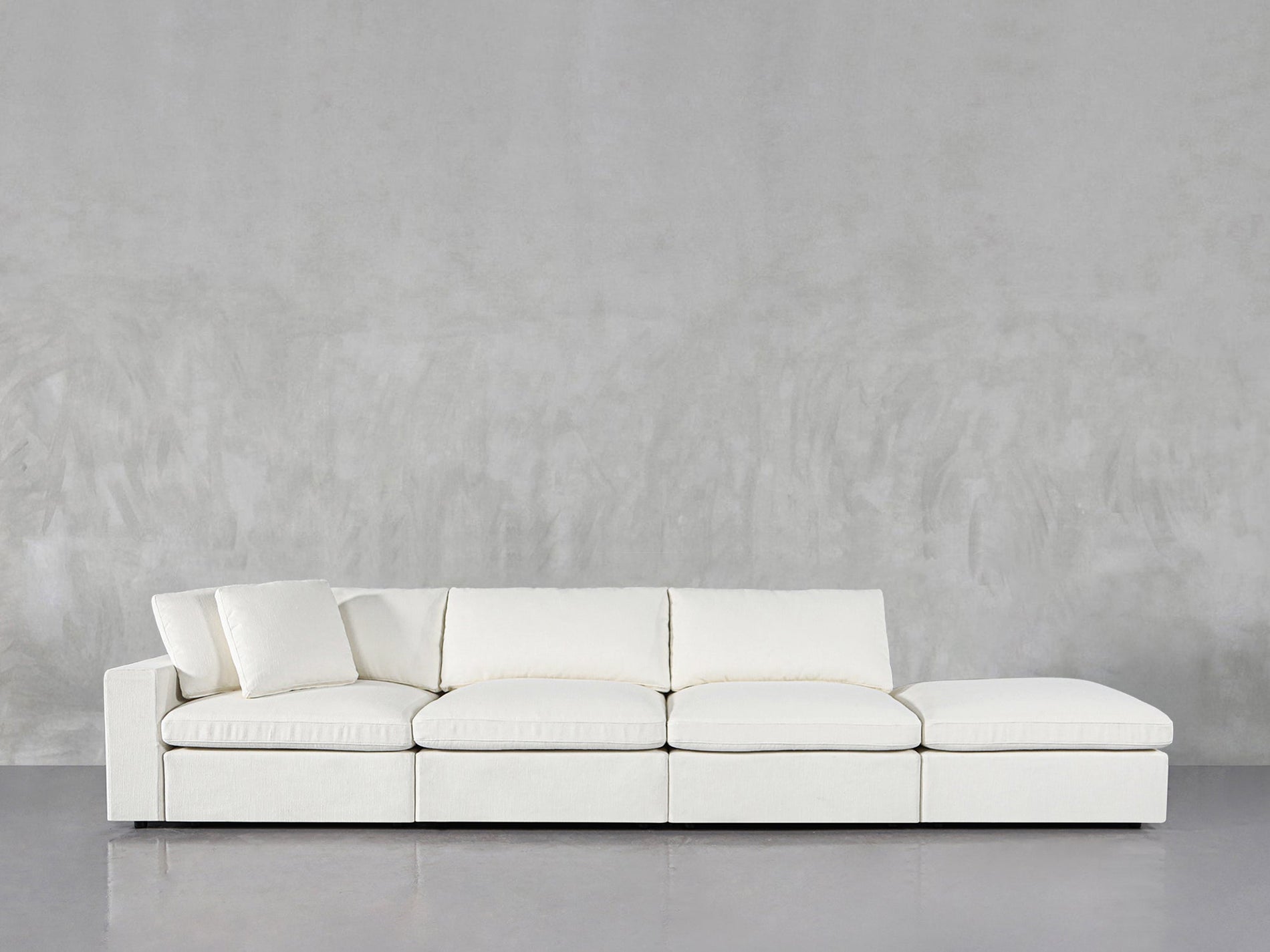 4 - Seat Modular Lounger Sofa - 7th Avenue