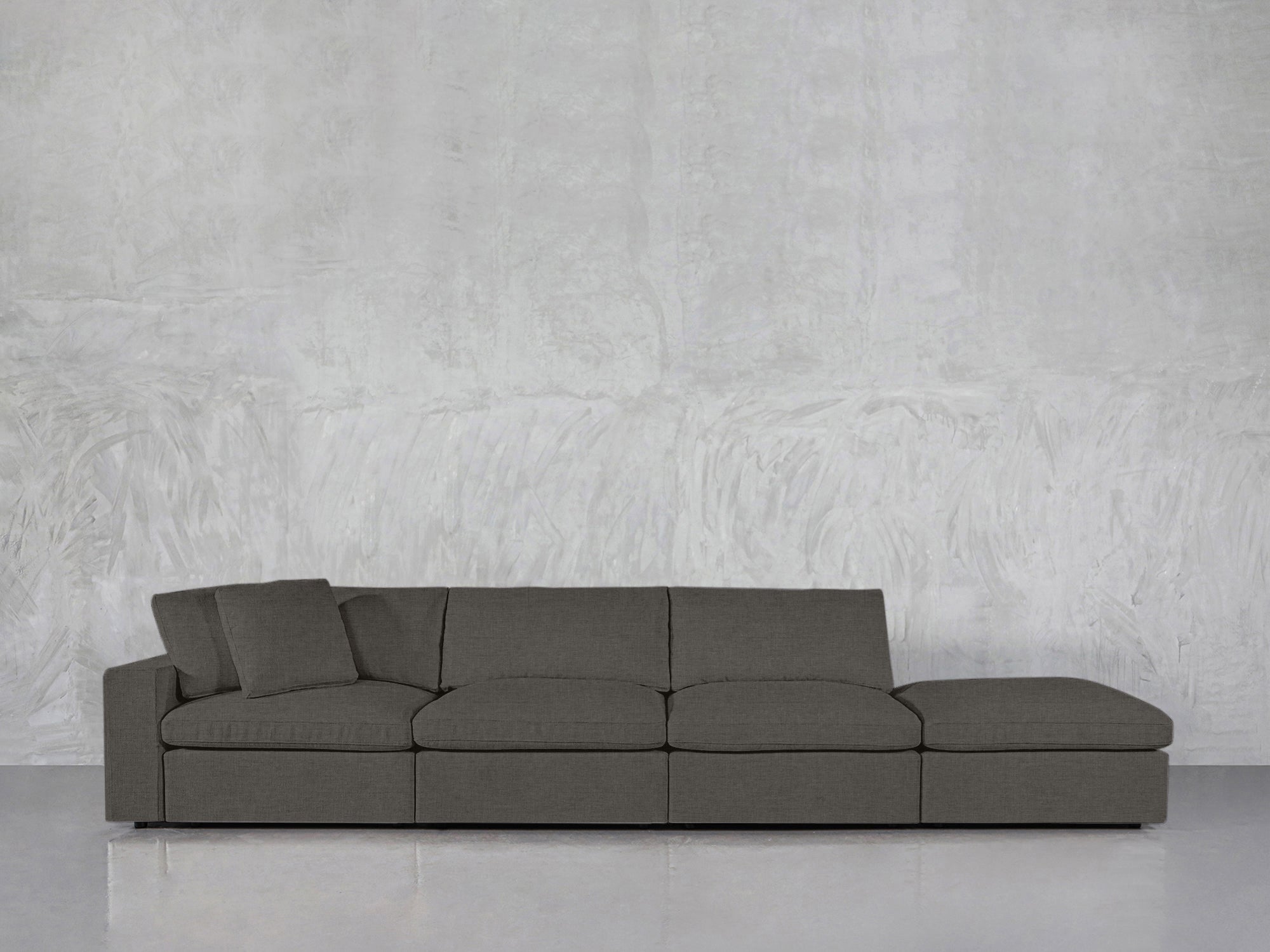 4 - Seat Modular Lounger Sofa - 7th Avenue