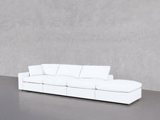 4 - Seat Modular Lounger Sofa - 7th Avenue