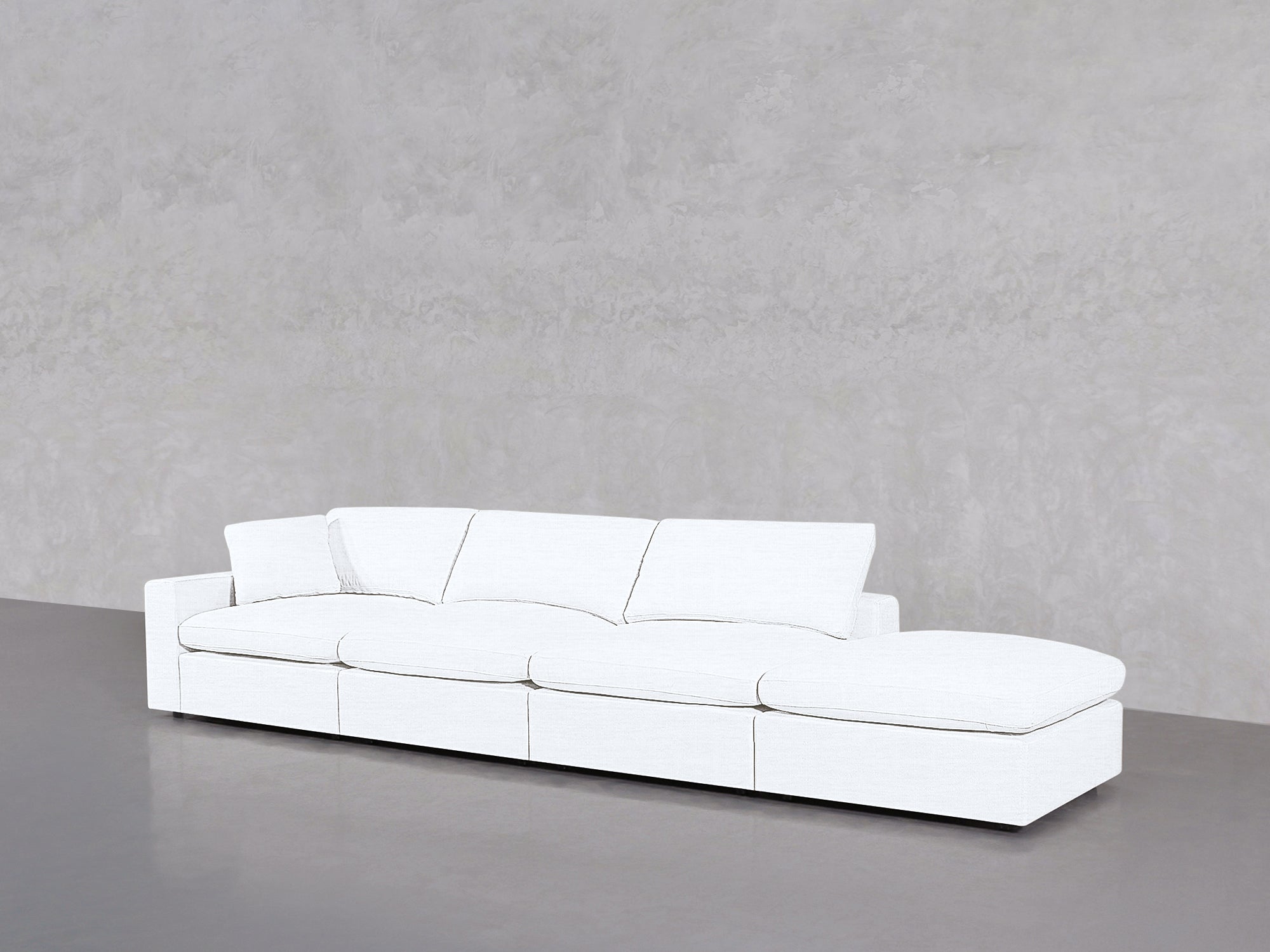 4 - Seat Modular Lounger Sofa - 7th Avenue