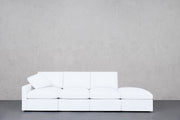 4-Seat Modular Lounger Sofa (Thin Arm) - 7th Avenue