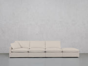 4-Seat Modular Lounger Sofa (Thin Arm) - 7th Avenue