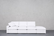 4-Seat Modular Lounger Sofa (Thin Arm) - 7th Avenue