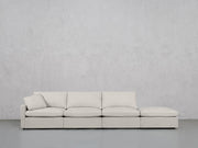 4-Seat Modular Lounger Sofa (Thin Arm) - 7th Avenue