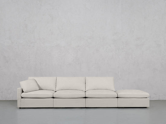 4-Seat Modular Lounger Sofa (Thin Arm) - 7th Avenue