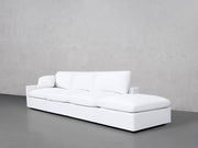 4-Seat Modular Lounger Sofa (Thin Arm) - 7th Avenue