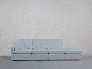 4-Seat Modular Lounger Sofa (Thin Arm) - 7th Avenue