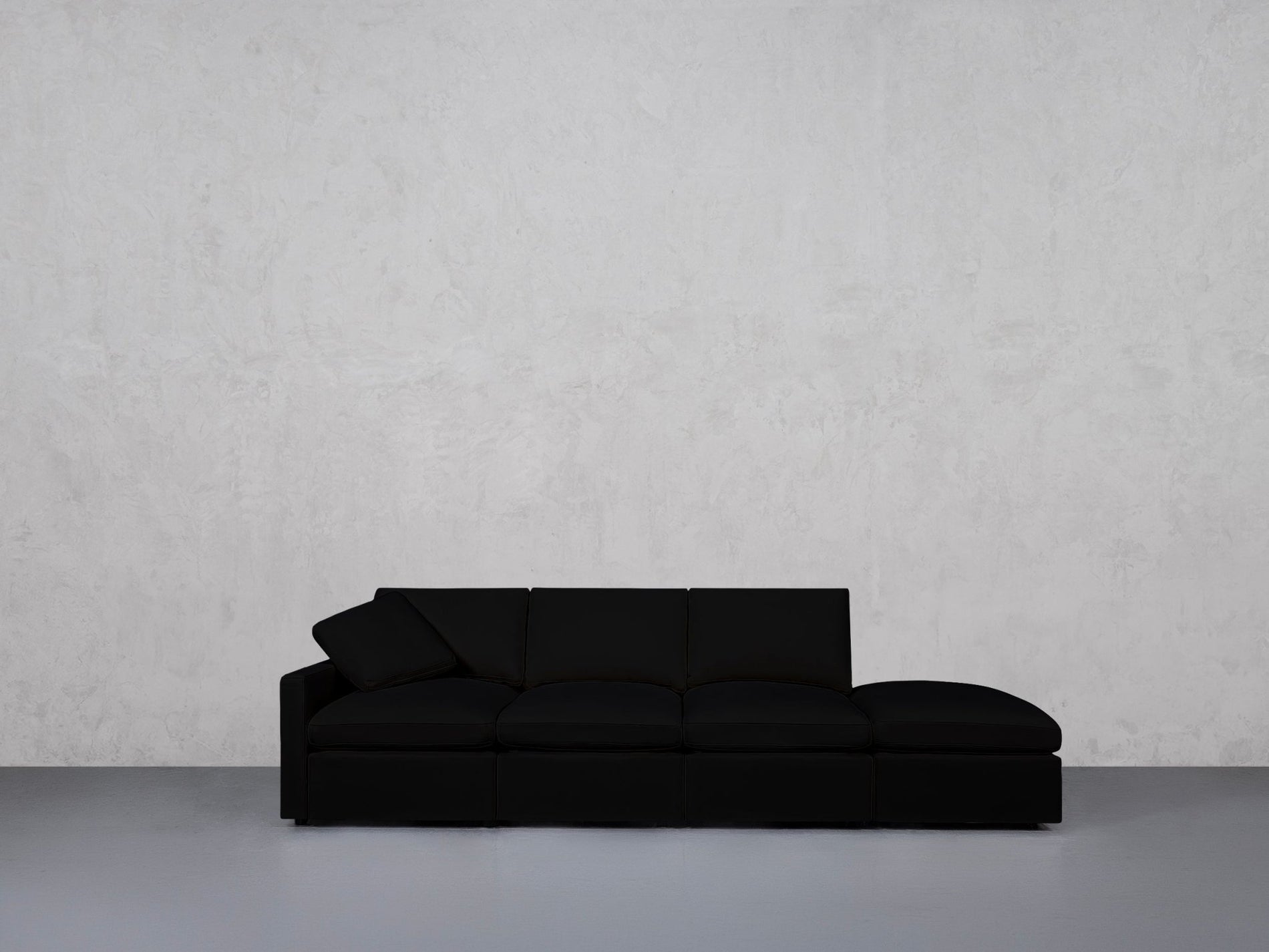 4-Seat Modular Lounger Sofa (Thin Arm) - 7th Avenue