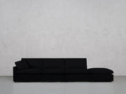 4-Seat Modular Lounger Sofa (Thin Arm) - 7th Avenue