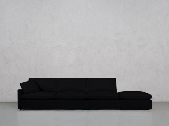 4-Seat Modular Lounger Sofa (Thin Arm) - 7th Avenue