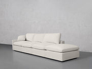 4-Seat Modular Lounger Sofa (Thin Arm) - 7th Avenue