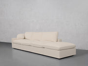 4-Seat Modular Lounger Sofa (Thin Arm) - 7th Avenue