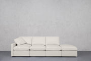 4-Seat Modular Lounger Sofa (Thin Arm) - 7th Avenue