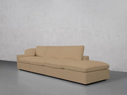 4-Seat Modular Lounger Sofa (Thin Arm) - 7th Avenue